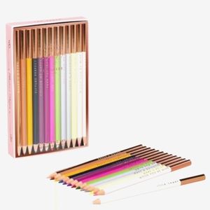 Ted Baker London Baker's Dozen NWT, set of 13 Colouring pencils
